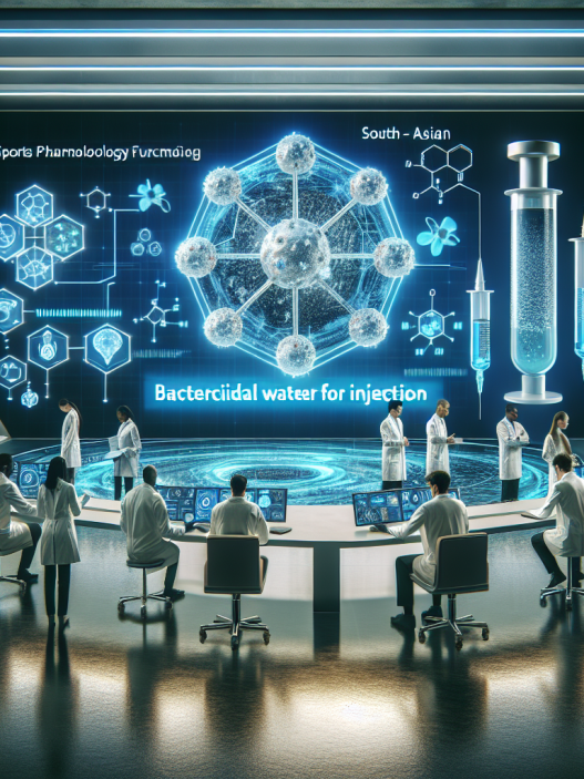 Acqua battericida per iniezioni: il futuro della farmacologia sportiva.