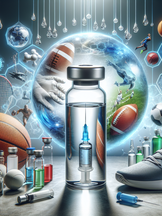 Acqua battericida per iniezioni: un'innovazione nel mondo dello sport