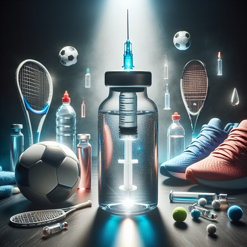 Acqua battericida per iniezioni: un'innovazione nel mondo dello sport