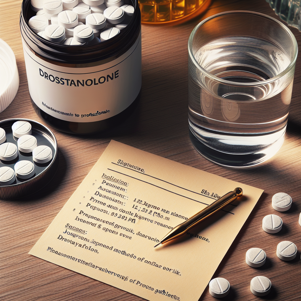 Drostanolone pillole: dosaggio e modalità d'assunzione per atleti professionisti
