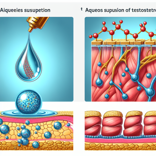 Come la sospensione acquosa di testosterone influisce sull'ipertrofia muscolare