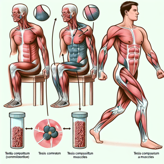 Testis Compositum e la sua azione sui muscoli durante l'esercizio