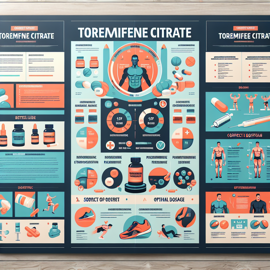 Utilizzo corretto e dosaggio ottimale del toremifene citrato negli sport