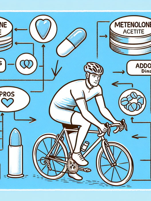 L'Acetato di metenolone nel ciclismo: vantaggi e svantaggi