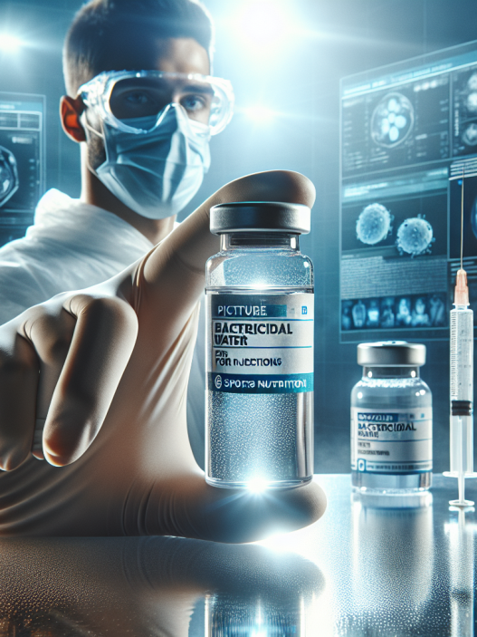 Acqua battericida per iniezioni: un nuovo approccio alla nutrizione sportiva