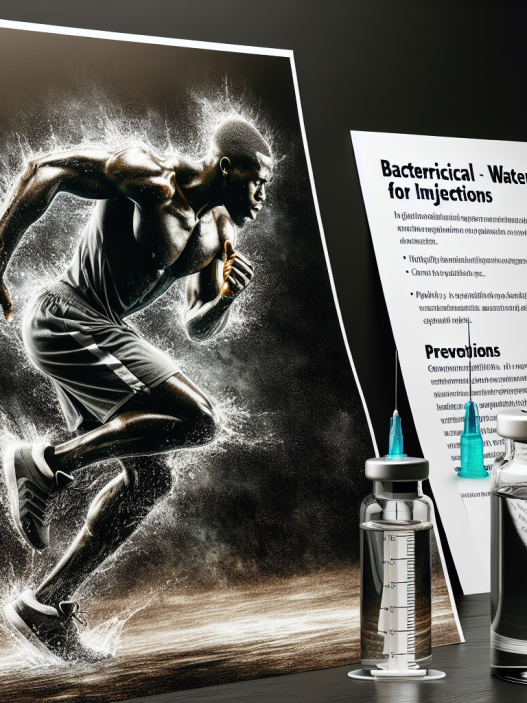 L'importanza dell'acqua battericida per iniezioni nello sport: benefici e precauzioni