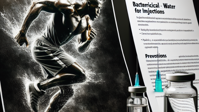 L'importanza dell'acqua battericida per iniezioni nello sport: benefici e precauzioni