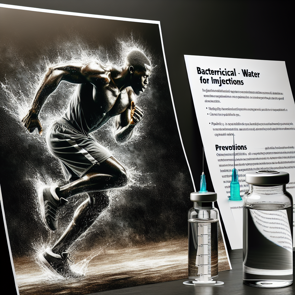 L'importanza dell'acqua battericida per iniezioni nello sport: benefici e precauzioni